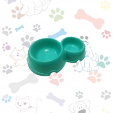 Дарэленд - Миска двойная для собак мелких пород и кошек (100/200 мл)