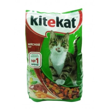 Kitekat - сухой корм для кошек (Мясной пир)