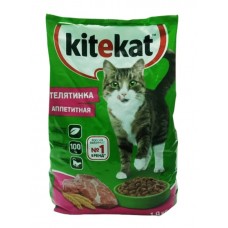 Kitekat - Сухой корм для кошек (Телятинка аппетитная)