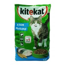 Kitekat - сухой корм для кошек (Улов рыбака)