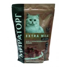 Мираторг Extra Meat - Сухой корм для стерилизованных кошек (Телятина)