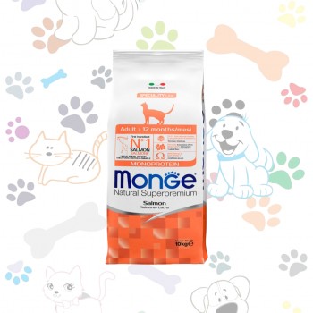 Monge Natural Superpremium Sterilised Monoprotein - Сухой корм для кастрированных и стерилизованных кошек (Форель)