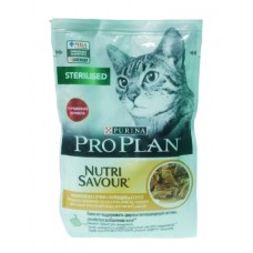 Pro Plan Nutri Savour - Жидкий корм для стерилизованных кошек (Курица в соусе)