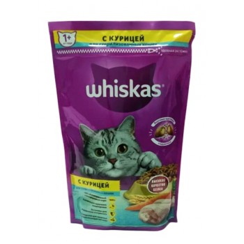 Whiskas - Сухой корм для стерилизованных кошек (С курицей)