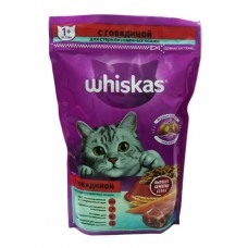Whiskas - Сухой корм для стерилизованных кошек (С говядиной)